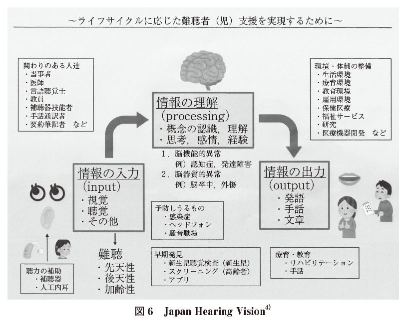 図６　Japan Hearing Vision